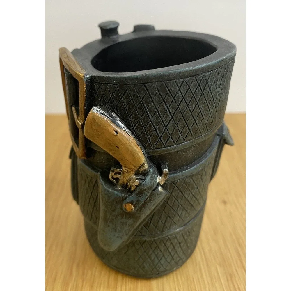 Police Duty Belt Pen Holder Desk Organizer Law Enforcement Novelty Office Gift